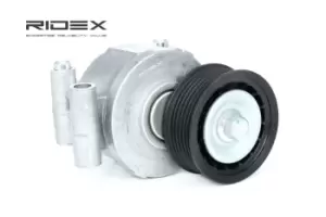 Image of RIDEX Tensioner Pulley FORD,MAZDA,VOLVO 310T0118 1251661,1315781,1364542 Tensioner Pulley, v-ribbed belt 2111716,3M5Q6A228AB,3M5Q6A228AC,3M5Q6A228AD