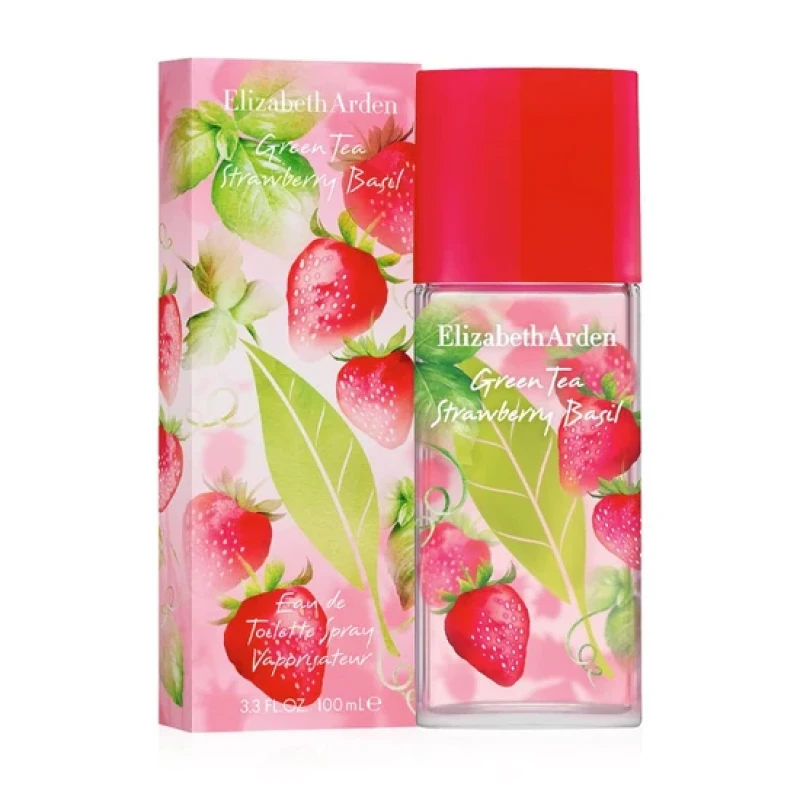 Image of Elizabeth Arden Green Tea Strawberry Basil Eau de Toilette 100ml