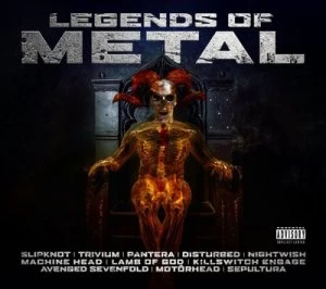 Image of Legends of Metal by Various Artists CD Album