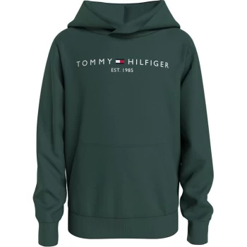 image of Tommy Hilfiger Tommy Logo Hoodie - Green L6K