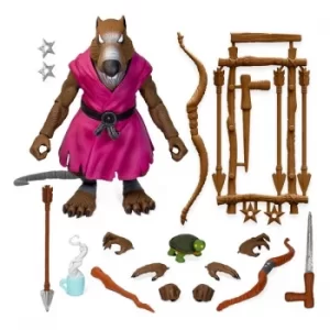 image of Teenage Mutant Ninja Turtles Ultimates Action Figure Splinter Version 2 18 cm