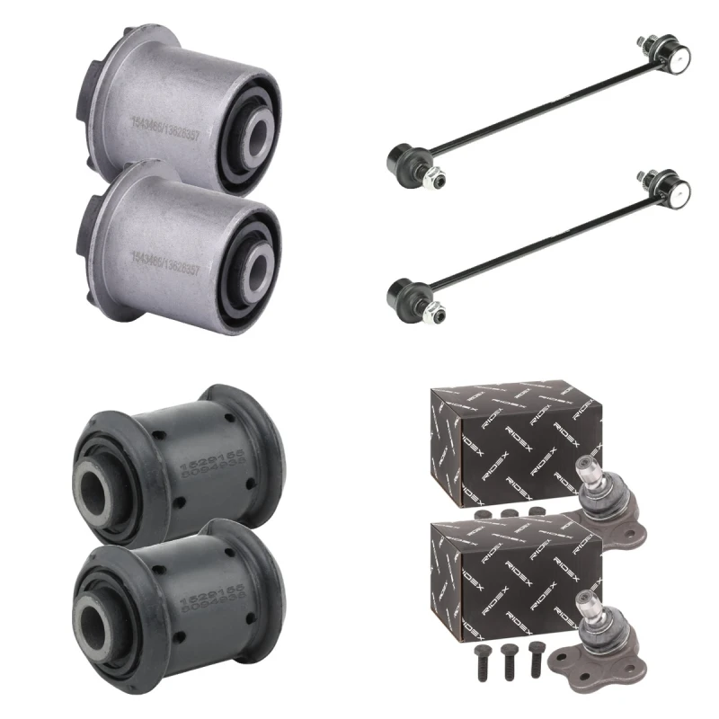 Image of RIDEX 771R0169 Repair Kit, wheel suspension Front Axle Repair Kit,wheel suspension (771)