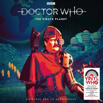 image of Doctor Who - The Pirate Planet (Sky Demon Splatter Vinyl) 2LP