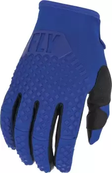Image of FLY Racing Kinetic Gloves Blue 2XL