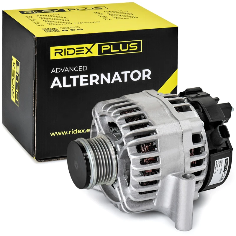 Image of RIDEX PLUS 4G0156P Generator Alternator Charging Current: 105A, Voltage: 12V Alternator (4)