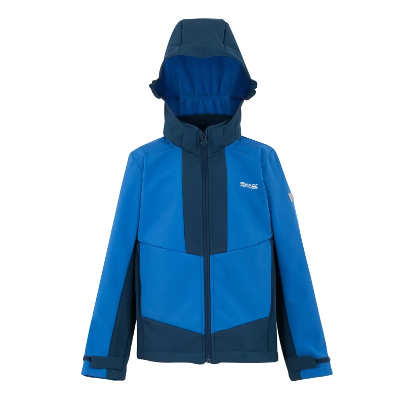 Image of Regatta Waterproof softshell jacket Regatta Haydenbury Bleu Unisex 11/12 ans RKL141-ZSQ