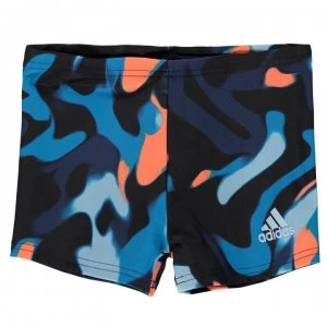 adidas Primeblue Swimming Briefs Junior Boys - Multi