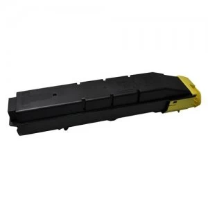 image of V7 Toner for selected Kyocera printers - Replacement for OEM cartridge part number TK-8305Y