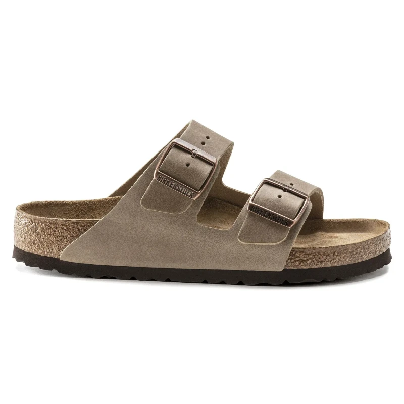 Image of Birkenstock Sandals Birkenstock Arizona Waxy Leather Marron Unisex 36 Etroit