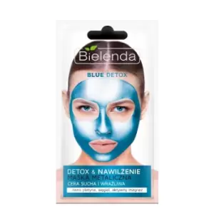 image of Bielenda Blue Detox Detoxifying Face Mask Dry & Sensitive Skin 8 g