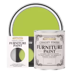 image of Rust-Oleum Chalky Furniture Paint - KEY LIME - 750ml