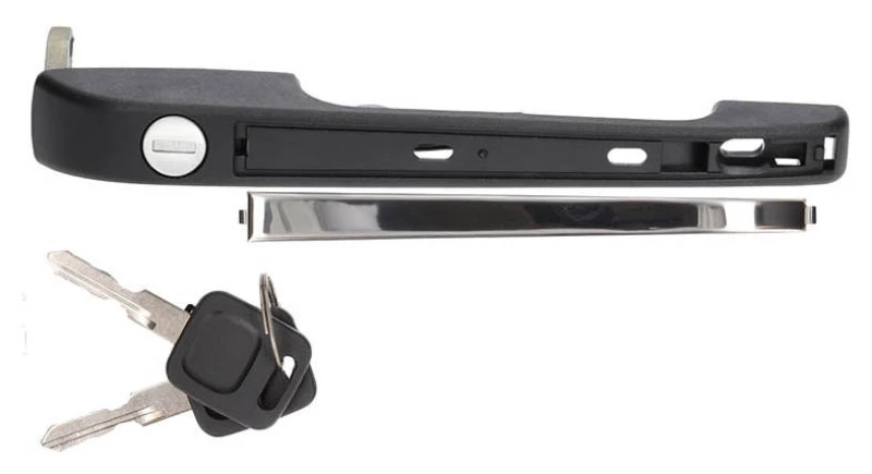 Image of AIC 50574 Door Handle Original AIC Quality Right Front, with key Door Handle (1373)