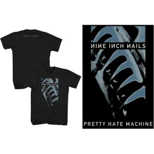 Image of Nine Inch Nails - Pretty Hate Machine Unisex Large T-Shirt - Black