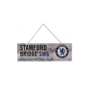 Image of Chelsea FC Rustic Garden Sign