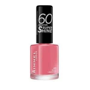 image of Rimmel Nail Polish 60 Second Rose Libertine 8ml