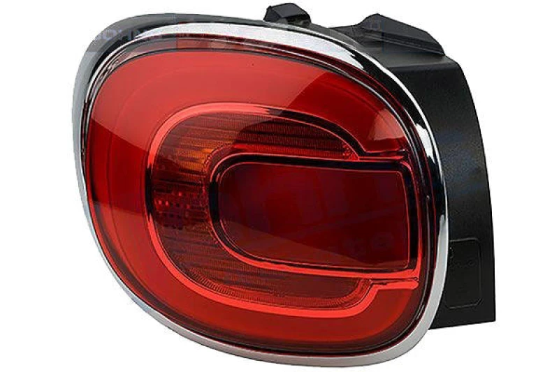 Image of JOHNS 30 04 87-2 Rear light without bulb holder, Left, LED Combination Rearlight (391)