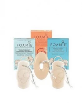 Foamie 2-In1 Body Bar Oat To Be Smooth, Coconut Shampoo Bar, Coconut Conditioner Bar