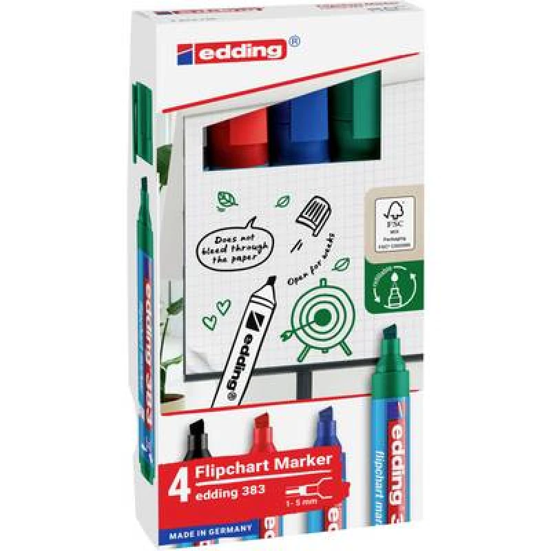Image of Edding Edding 4-383-4-2 Flipchart marker 383 4-383-4-2