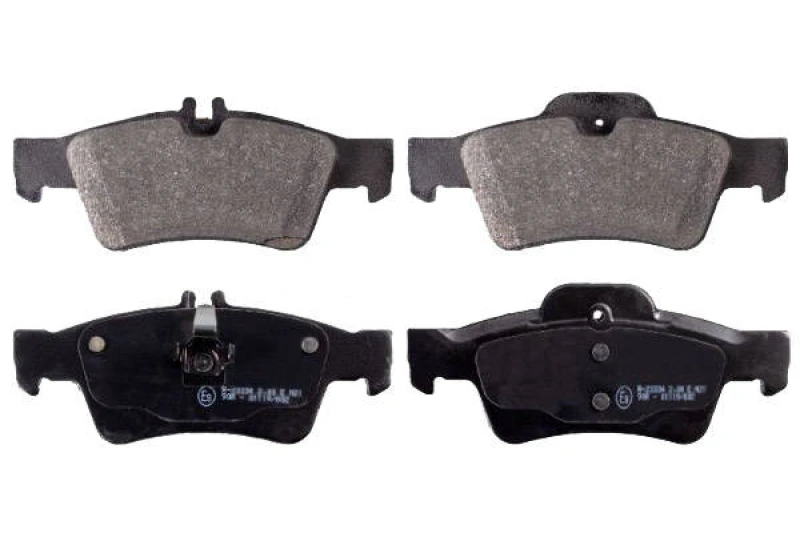 Image of SWAG 10 91 6451 Brake pad set Rear Axle, prepared for wear warning indicator Brake Pad Set,disc brake (402)