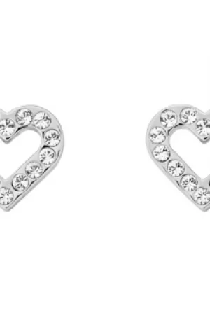 image of Ted Baker Ladies Edesiah Enchanted Heart Stud Earrings TBJ1794-01-02