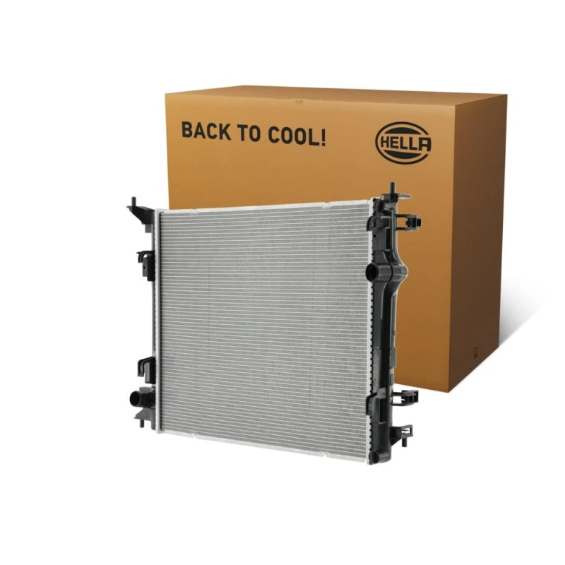 Image of HELLA Engine radiator HELLA 8MK 366 301-881