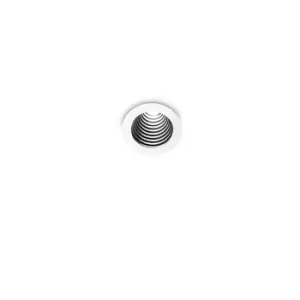 image of One Round Recessed Downlight White 25cm 3000K