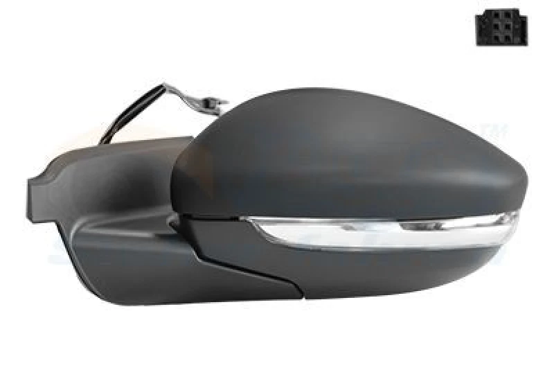 Image of VAN WEZEL Wing mirror VAN WEZEL 0959805