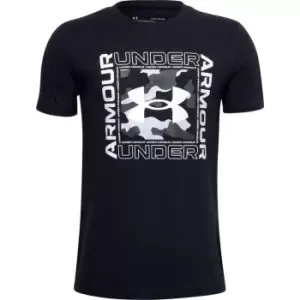 Image of Under Armour Live Rival Inspire T Shirt Junior Boys - Black
