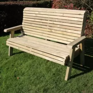 image of Hawthorn 3 Seater Bench, Wood