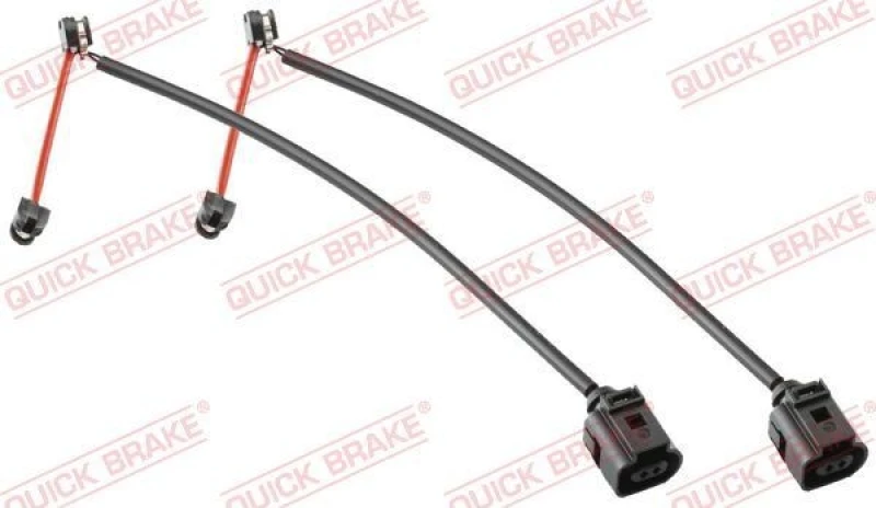 Image of QUICK BRAKE Brake pad wear sensor QUICK BRAKE WS 0374 A