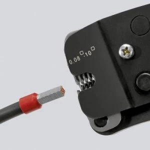 Image of Knipex 97 53 08 Crimper Ferrules 0.08 up to 10 mm²