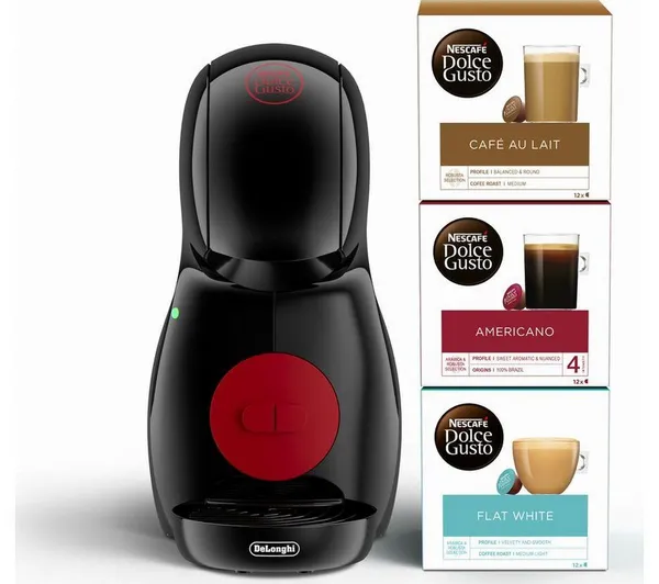 image of Dolce Gusto by De Longhi Piccolo XS Bundle VZKCK Manual Coffee Maker