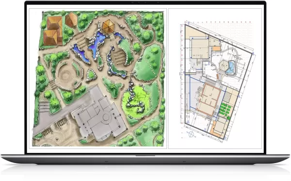 Image of DELL Precision 5770 i7-12700H Mobile workstation 43.2cm (17") Touch Screen UHD+ Intel Core i7 16GB DDR5-SDRAM 512GB SSD NVIDIA RTX A2000 W