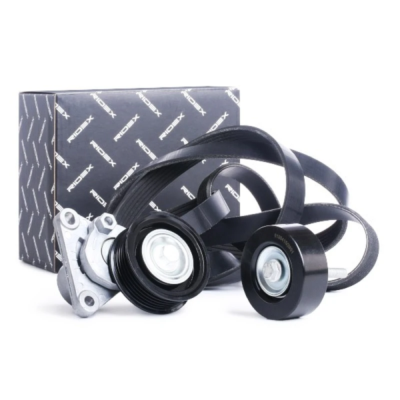 Image of RIDEX 542R0547 V-ribbed belt set V-Ribbed Belt Set (542)