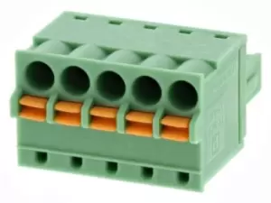 Phoenix Contact Fk-Mcp 1,5/5-St-3.81 Terminal Block, Pluggable, 5Pos, 16Awg