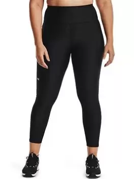 Image of Under Armour HeatGear&reg; Armour High Rise Leggings (Curve) - Black/White, Size 1X, Women