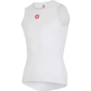 Image of Castelli Pro Issue Sleeveless Baselayer - White