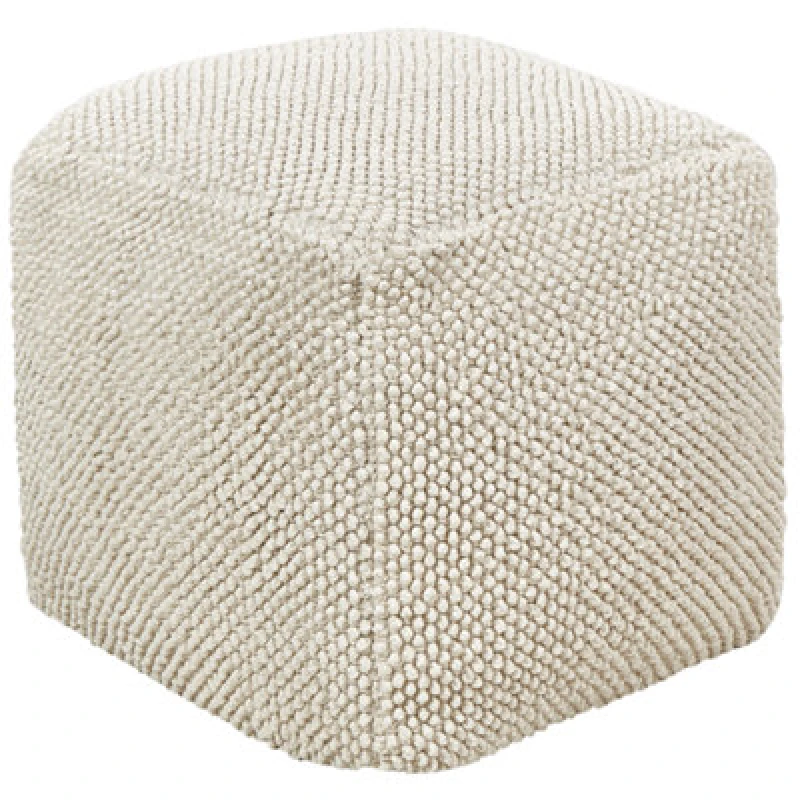 Image of Beliani Pouffe Joara Cotton Beige