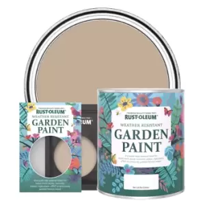 image of Rust-Oleum Garden Paint - SALTED CARAMEL - 750ml