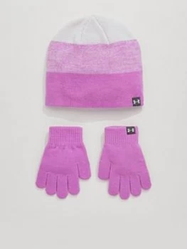 Image of Urban Armor Gear Girls Beanie And Glove Set - Lilac