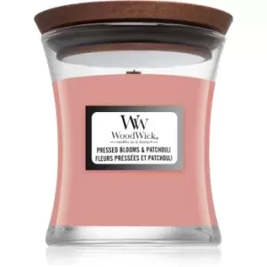 Image of Woodwick Pressed Blooms & Patchouli Scented Candle 85g