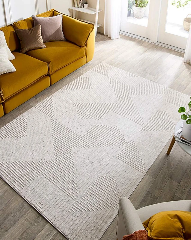 Image of Origins White Sands Zen Rug Cream - Origins - Size: 120X170 Cream 120X170 HR94302