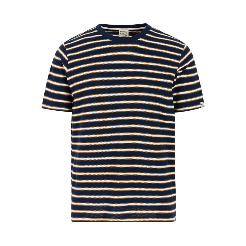 Image of Protest T-Shirt Protest Calow Bleu Male XS