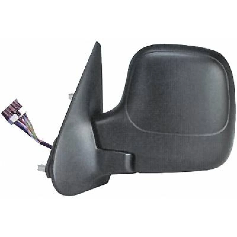 Image of DIEDERICHS 4011825 Wing mirror Left, black, Complete Mirror, Grained Outside Mirror (50)