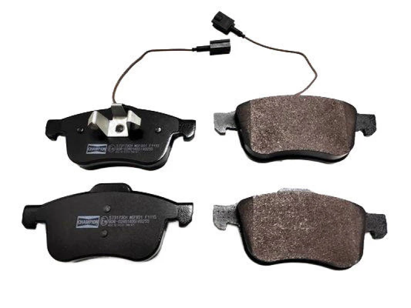 Image of CHAMPION 573173CH Brake pad set incl. wear warning contact Brake Pad Set,disc brake (402)
