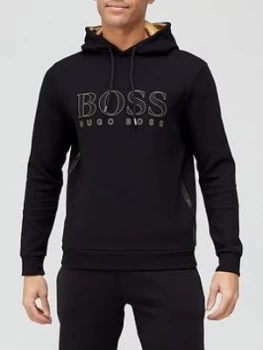 Image of Hugo Boss Athleisure Soody 2 Pullover Hoodie Black Size 2XL Men
