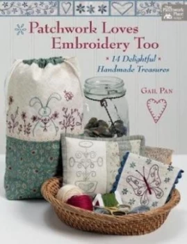 Image of Patchwork loves embroidery too by Gail Pan