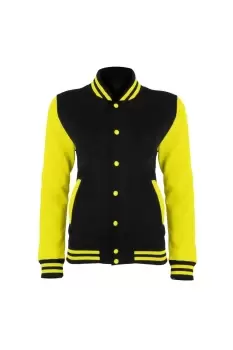 Image of Just Hoods Electric Varsity Jacket