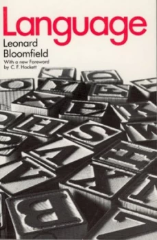Image of Language by Leonard Bloomfield Book
