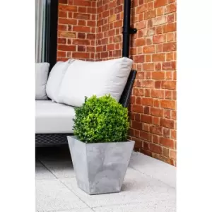 Ivyline Stone Ella Pot 34cm - Grey